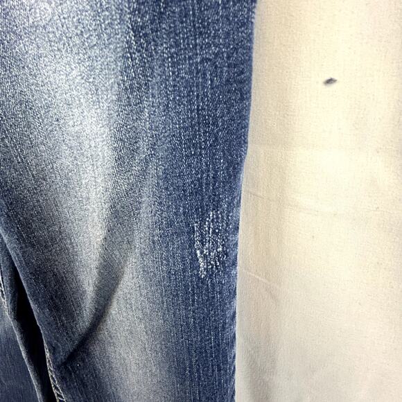 WallFlower Maternity Blue Jeans Size medium Denim embellished pocketsCloe - Picture 9 of 15